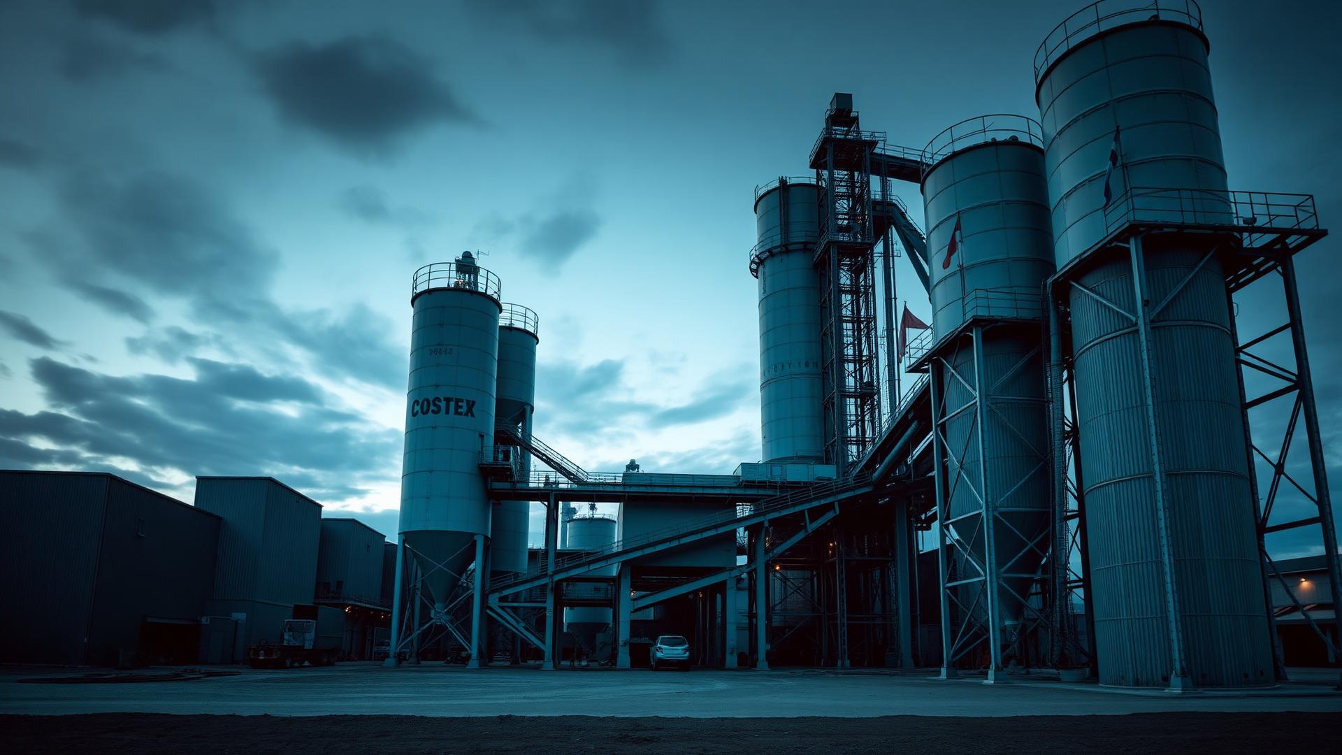 Concrete batching plant